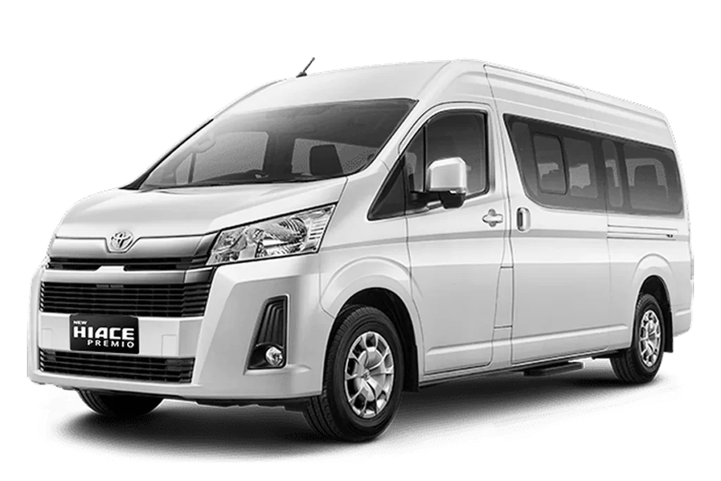 sewa hiace premio padang